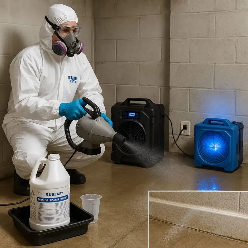 Sanitization and Odor Removal process in Zumbrota, MN