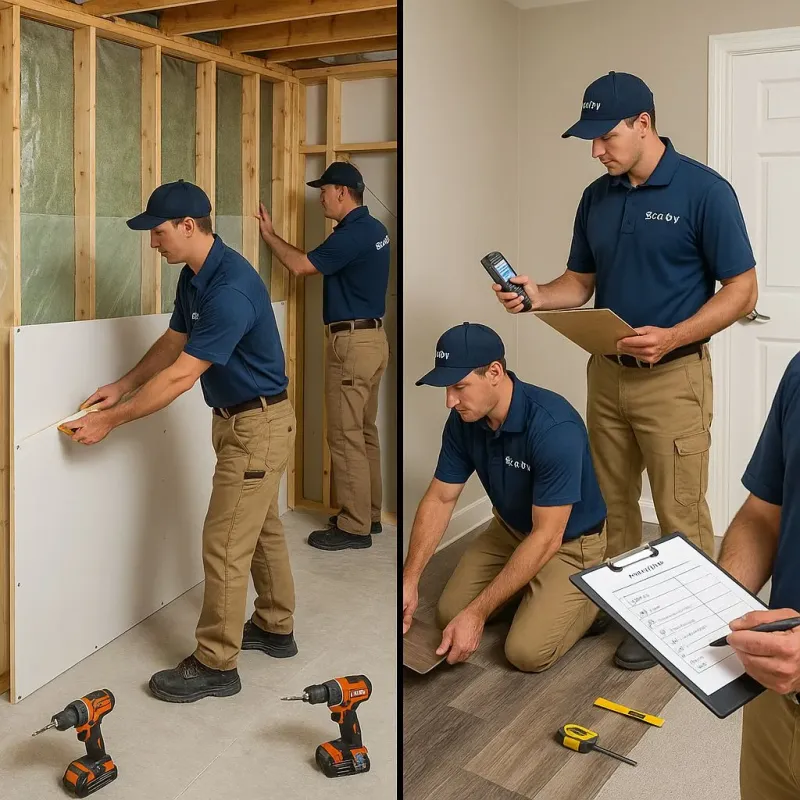 Repairs and Reconstruction process in Zumbrota, MN