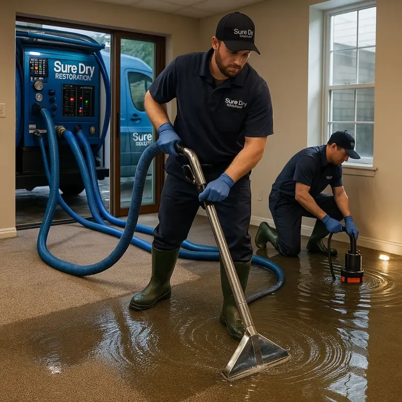 Water Extraction and Removal process in Zumbrota, MN